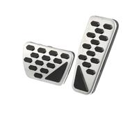 Car Brakes Pedals For Jeep For Wrangler JL For JLU For Gladiator JT 2018-2023 Alloy Pedal Left Driver Foot Mat Non-slip Throttle Brake Pedal Cover Car Foot Pedals(Gas Brake)