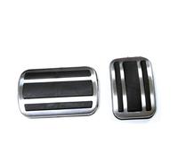 Car Brakes Pedals For Peugeot 308 2007-2019 3008 5008 2016-2019 408 2014-2019 AT MT Pedal Cover Car Styling Pads Break Accelerator Pedals Car Foot Pedals(AT 2piece)