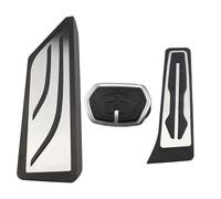 Car Breaks Pedal For BMW For X1 For X2 For F48 For F39 For F45 For F46 For F40 Car Pedals LHD Accelerator Brake Pedal Cover Stainless Steel Car Brake Rest Pedal(AT with Rest)