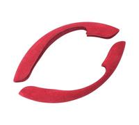 Car Breathable Steering Wheel Cover For Buick For Envision For GS For GL6 For GL8 For Avenir For Riviera For Lesabre Suede Leather Car Steering Wheel Cover(Red)
