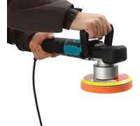Car Buffer Polisher, 800W Electric Car Buffers, Electric Eccentric 7 Variable Speed Car Polishing Kit, with Foam/Sponge/Woolen Disc & Pads, for Car Detailing/Polishing/Waxing/Scratch Removing