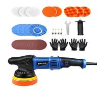 Car Buffer Polisher Machine, Detachable Handle Car Polishing Machine Orbital Polisher, Corded Buffing Machine for Cars, Vans, Caravans, 920W Rotary Car Polishers w/Polishing Pad and Sandpaper
