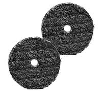 Car Buffer Polisher Pads for Buff and Shine URO-Fiber Microfiber Pad, Black & White Fibers for Car Compounding, Cutting, Waxing & Buffing Pad, Dual Action Polisher with 3 inch Polishing Pads, 2 Pack