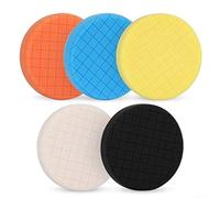 Car Buffer Polisher Pads Sponge 5pcs Mixed Sizes(5Inch) | Fits car buffer polisher, improves for surface lightness, professional finish, all paint types