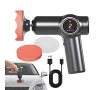 Car Buffer Polisher | Portable Car Polishing Machine | Cordless 2-Speed Polisher for Detailing, Metal, Furniture, Glass, Truck, RV, Motorcycle