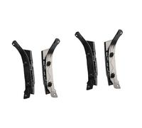 Car Bumper Bracket Compatible With BMW For X5 E53 2003 2004 2005 2006 1 Pair Front L And R Bumper Cover Bar Support Bracket Holder Guide 51117116668-A67F