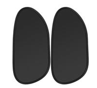 Car Bumper - Car Side Window Bumper 2 Piece Set with Electrostatic Adsorption & UV Protection | Black High Efficiency Driver & Passage Filter Film
