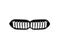 Car Bumper Center Grill For BMW 2 Series For F44 216d 218i 220i 228i M235i For Gran For Coupe 2020-2024 Front Kidney Grille Kits Tuning Racing Grills(Black Single Slat)
