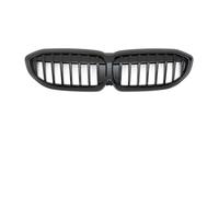 Car Bumper Center Grill For BMW For 3 Series For G20 For G21 For 318i 320i 320d 330i 340i 340d 2019-2022 Front Grille Bumper Grill Inlet Mesh Grid Tuning(Glossy Black 1 Line)