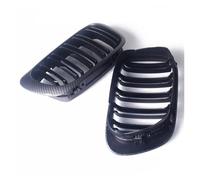 Car Bumper Center Grill For BMW For E46 For Coupe For Convertible For M3 2 Doors 1998 1999-2002 Carbon Fiber Front Hood Kidney Grill Grille Snap-on