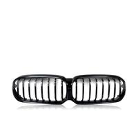 Car Bumper Center Grill For BMW For THE 5 Series For G30 For G31 For F90 For M5 For LCI ABS Plastic Front Bumper Auto Decor Grill Kidney Grille(1 Slat -Gloss Black)