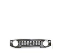 Car Bumper Center Grill For Suzuki For Jimny For JB64 For JB74W 2019 2020 Front Grill Racing With LED Lamps Car Kidney Grille Mesh Black Cover(A Front Grill)