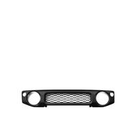 Car Bumper Center Grill For Suzuki For Jimny For JB64 For JB74W 2019 2020 Front Grill Racing With LED Lamps Car Kidney Grille Mesh Black Cover(C Front Grill)