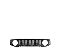 Car Bumper Center Grill For Suzuki For Jimny For JB64 For JB74W 2019 2020 Front Grill Racing With LED Lamps Car Kidney Grille Mesh Black Cover(F Front Grill)