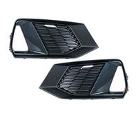 Car Bumper Fog Light Grille Front Lower Bumper Center Grill Compatible With Audi A7 Sportback 2019-2021 4K8807647CRU6 4K8807648CRU6(Left and Right)