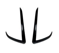 Car bumper lip For Tesla for Model 3 for Y 2017-2023 Front Bumper Fog Lamp Wind Knife Spoiler 1Pair(Model Y Glossy Black)