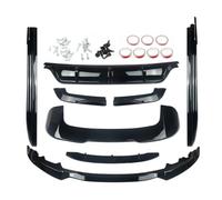 Car Bumper Lip Splitter Car Body Kit Front Lip Rear Diffuser Side Skirts Spoiler 1set Styling Accessories For 2013-2018 F15 For X5 M Tech