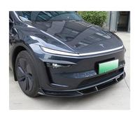 Car Bumper Lip Splitter Car Front Bumper Lip Chin Guard Trim Styling Cover Modified Body Kit Diffuser Accessories For Model Y Juniper 2025