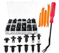Car Bumper Retainer Clips For Benz GLE V167 ab 2018-2025 | Impact Resistant Nylon,Snug Vibration Proof Fit,Ergonomic Removal Pry Bar,Multi Size Assortment,Organised Storage Case