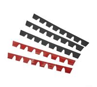 Car Bumper Skid Plate Kit 8PCS with Anti Scratch Rubber Guards for Front Bumper Protection on SUVs, Trucks, and Sports Cars Driving on Rugged Terrain