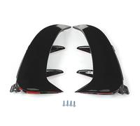 Car Bumper Spoiler, Keenso Rear Bumper Spoiler Air Vent Cover Trim, Car Styling Performance Addon for A-Class W177 Sedan AMG Line 2018+ Fascia