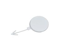 Car Bumper Tow Hook For Seat For Ibiza 2018 2019 2020 2021 2022 Front Bumper Tow Eye Hook Cap Towing Cover 6F0807241 Unpainted MTVTFECEWG(White Unpainted)