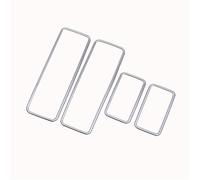 Car Button Cover Sticker Compatible With Discovery Sport 2015 2016 2017 2018 2019 Car Window Glasses Lifter Button Decoration Frame Trim Stickers Automotive Interior