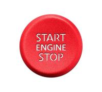 Car Button Cover Sticker Compatible with for A6 2020 A6L A7 A8L 2019 Car Interior Accessories Start Stop Engine Button Cover Sticker(Red)