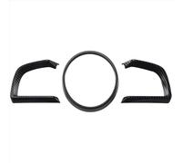 Car Button Cover Trim Compatible With Mazda 3 For Axela 2014 2015 2016 2017 2018 Dashboard Interior Instrument Frame Cover Trim