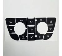 Car Button Cover Trim Compatible with Opel for Astra J 1pcs Car Dashboard Fixing Climate Control Panel Button Repair Decal Sticker(High)