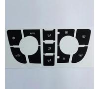 Car Button Cover Trim Compatible with Opel for Astra J 1pcs Car Dashboard Fixing Climate Control Panel Button Repair Decal Sticker(Low)