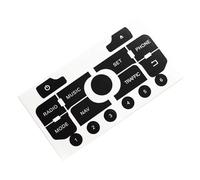 Car Button Stick Compatible with 3008 308 C5 C3 Car Stickers to Repair The Buttons On Your for Navigator Radio Interior Decals Car Parts Accessories Replace