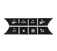 Car Button Sticker Compatible with Benz C E for CLS for GLK Class W204 W212 Car Console AC Air Conditioning AUTO Volume Accessories Buttons Sequins Cover Stickers Trim(Zone)