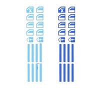 Car Button Stickers Car Luminous Door Window Lift Button Stickers Windows Control Panel Decals Interior Sticker Auto Accessories