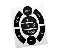 Car Button Stickers Compatible with 308 for 3008 for 5008 1 Pcs Car Button Repair Sticker Climate Buttons Decals