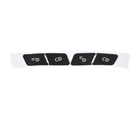 Car Button Stickers Compatible with Benz for A W176 for B W246 for GLK X204 Black Car Door Lock Switch Button Repair Sticker Direct
