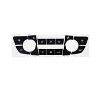 Car Button Stickers Compatible with Buick for Regal Button Sticker Climate Air Accessories Interior Repair Cover