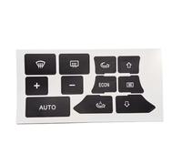 Car Button Stickers Compatible With For A3 8P 2003 2004 2008 Air Conditioner Climate Switch Button Decal Sticker Fix Faded Ugly Anti Scratch
