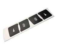 Car Button Stickers Compatible With For A3 Car Inner Door Lock Control Switch Button Repair Stickers Decals Fixed Ugly Anti Scratch