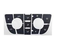 Car Button Stickers Compatible with Opel for Astra J Button Sticker Repair Decals Dashboard Fixing Climate Control CD MP3 Panel