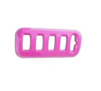 Car Button Stickers Compatible with Smart for Forfour Headlight Adjust Switch Panel Decoration Cover Colorful Stylish Car Stickers Interior Accessories(Rose red)