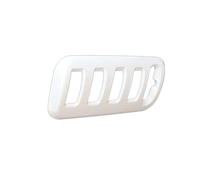Car Button Stickers Compatible with Smart for Forfour Headlight Adjust Switch Panel Decoration Cover Colorful Stylish Car Stickers Interior Accessories(White)