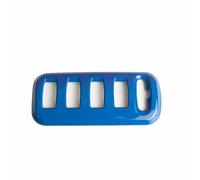 Car Button Stickers Compatible with Smart for Forfour Headlight Adjust Switch Panel Decoration Cover Colorful Stylish Car Stickers Interior Accessories(Blue)