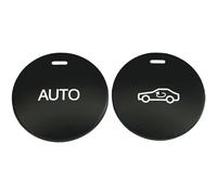 Car button switch repair Compatible With Benz C E CLS GLK Class W204 W212 Car Console AC Air Conditioning AUTO Volume Buttons Sequins Cover Stickers Trim(Black)