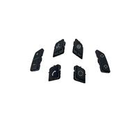 Car button switch repair Compatible With BMW 1 3 Series X1 E81 E82 E87 E88 E90 E92 E93 M3 E84 2008 2009 2010 2011 Replacement Cover For The M Button On A Car Steering Wheel(B Model Black)