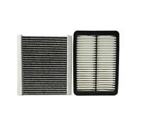 Car Cabin Air Filter Oil Filter Fuel Filter For OMODA C5 OMODA5 Suv 1.5T 2022 2023 Set Car Accessories Goods (Color : 2 Pcs Car Filter)