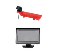 Car Camera For VW T5/T6 2010-2017 HD Waterproof Night Vision Rear View Backup Brake Light Camera With 4.3 Inch Display Screen(Desktop screen)