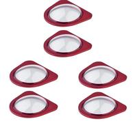 Car Camera Lens Protector, 6 PCS 8x8x2cm Car Camera Cover For Rain, Auto Accessories, Protective Lens Cover Kit For Road Trip Driving Rainy Day Outdoor Vehicle