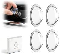 Car Camera Lens Protector for 2021-2023 2024 Chevy Tahoe Suburban LT/RST/Z71/Premier Transparency Weatherproof Backup Cameras Protection 360 Panoramic Camera Protective Cover