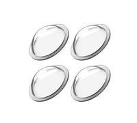 Car Camera Lens Protector for FIAT Panda 312 2017-2025 | 4pcs Rear Camera Rain Shield, Clear Dome Reversing Camera Protector, Anti-Reflective Coating, Easy Install Lens Cover